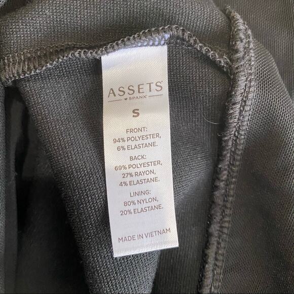 SPANX Faux Leather Panel Leggings - Picture 4 of 4